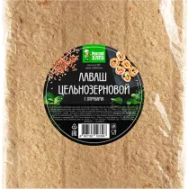 Лаваш Цельнозерновой с отрубями, «Рижский хлеб»