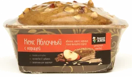Кекс яблочный с корицей, 150 г, «Рижский хлеб»