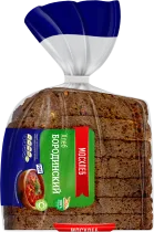 Хлеб «Бородинский», Мосхлеб, нарезной