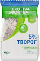 Творог рассыпчатый 5%, ЭкоНива, 750 г