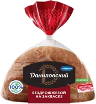 Хлеб «Даниловский», бездрожжевой на закваске, Коломенский